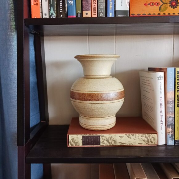 MCM Stoneware Vase Pottery Craft USA - Picture 2 of 6